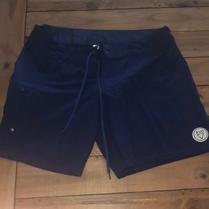 Evo Navy Blue Boardshorts